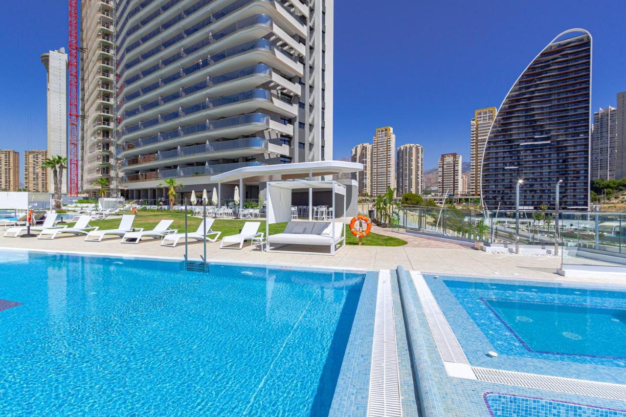 Sunset Cliffs Sea & Sky Apartments Benidorm Buitenkant foto